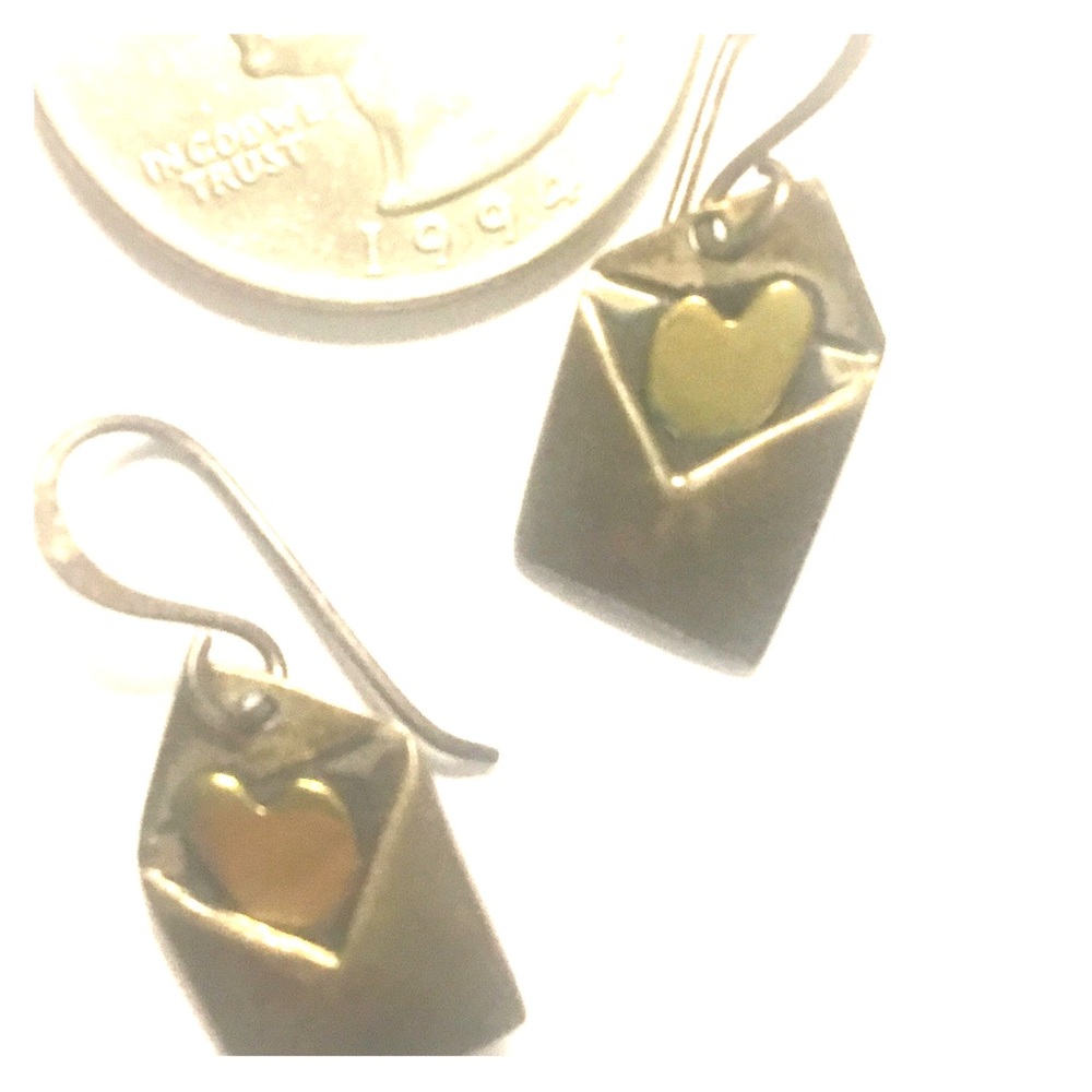 ⚜️Vintage Love Envelope Earrings ⚜️